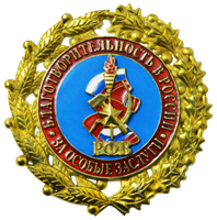 Медаль «Благотворительность в России. За особые заслуги» (настольная)