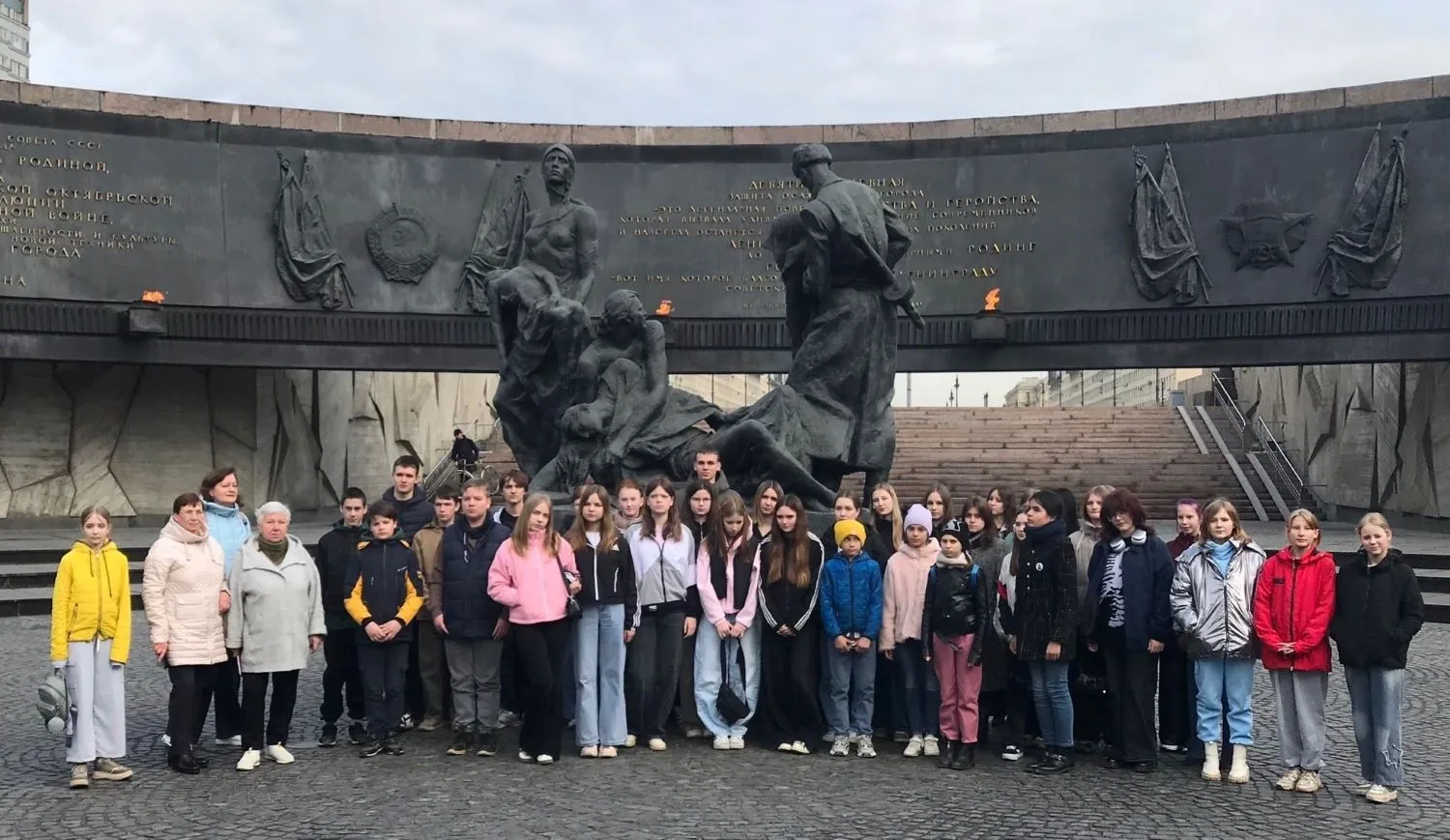 ЭСТАФЕТА ПАМЯТИ: НОВГОРОД – САНКТ-ПЕТЕРБУРГ.